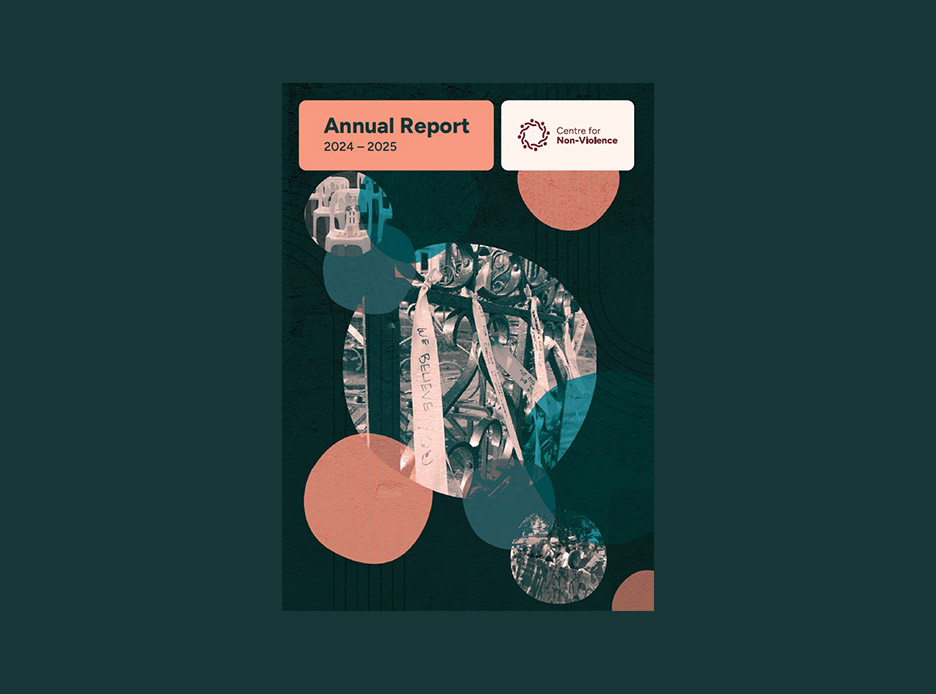 CNV's Annual Report 2024-25 against a dark green background